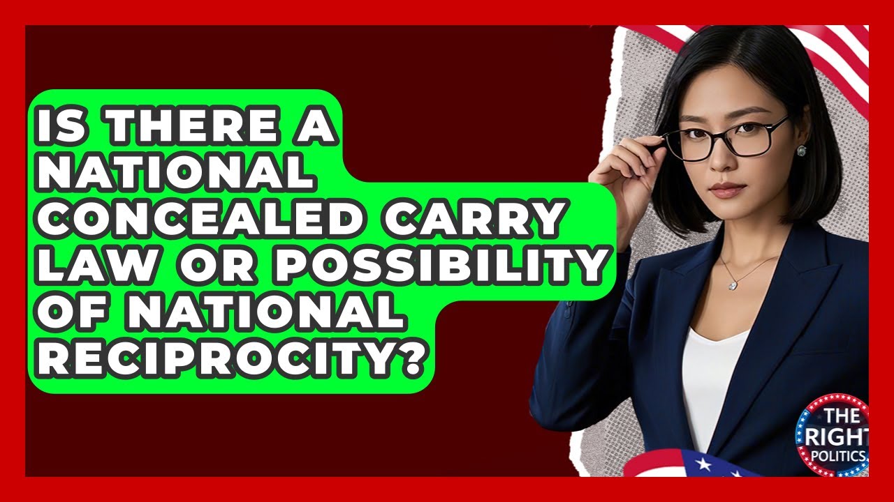 Is There A National Concealed Carry Law Or Possibility Of National Reciprocity? - The Right Politics