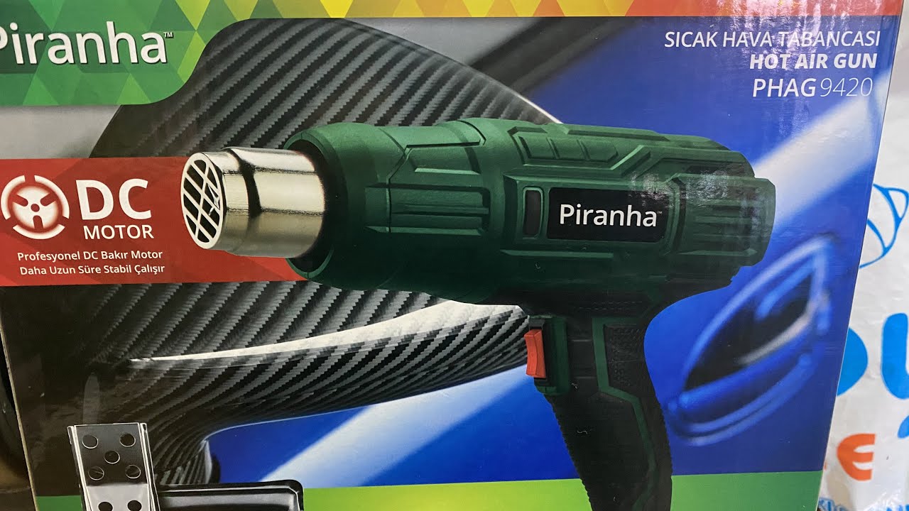 a101 piranha sıcak hava tabancası