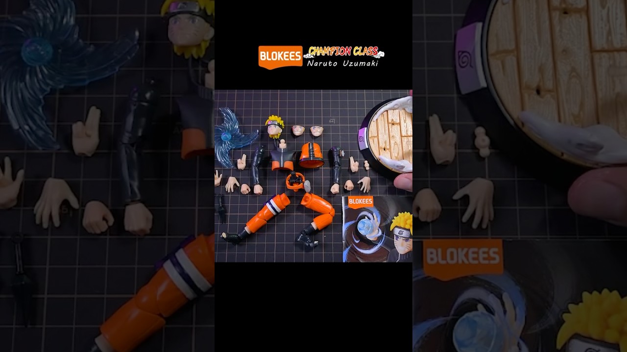 Blokees Naruto Champion Class 02 Naruto Uzumaki Full Build New Collection Toys ​@Blokees  #naruto