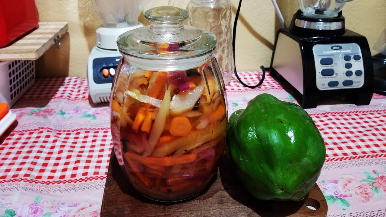 Como Hacer Curtido de Papaya Tierna ( Paso a Paso )