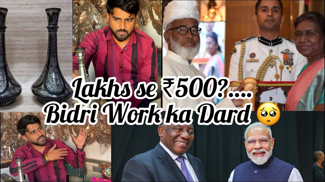 Once Sold for Lakhs… Now Nobody Buys It for ₹500 ? | Bidri Work Story | Bidar Karnataka 