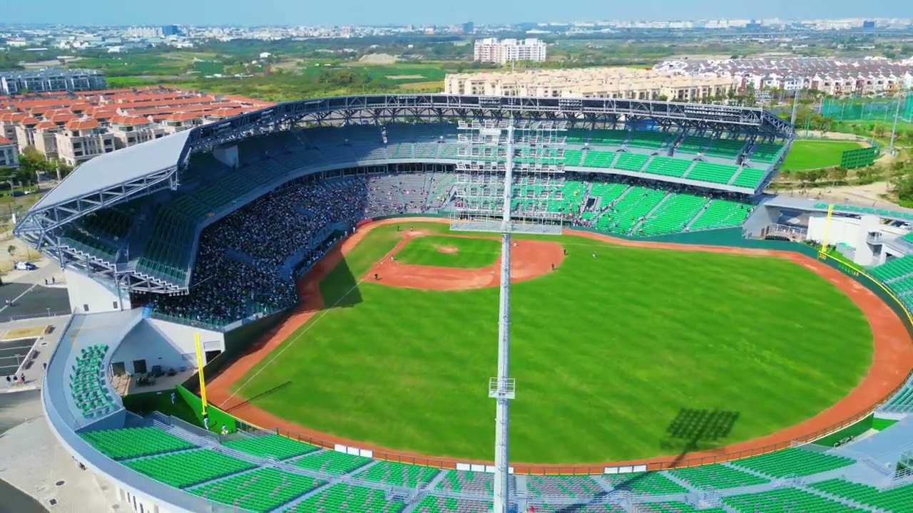 台南亞太國際棒球場-2部曲#JACK空拍亞太國際棒球場 #台南安南區亞太成棒球場#JACK真是太神奇了