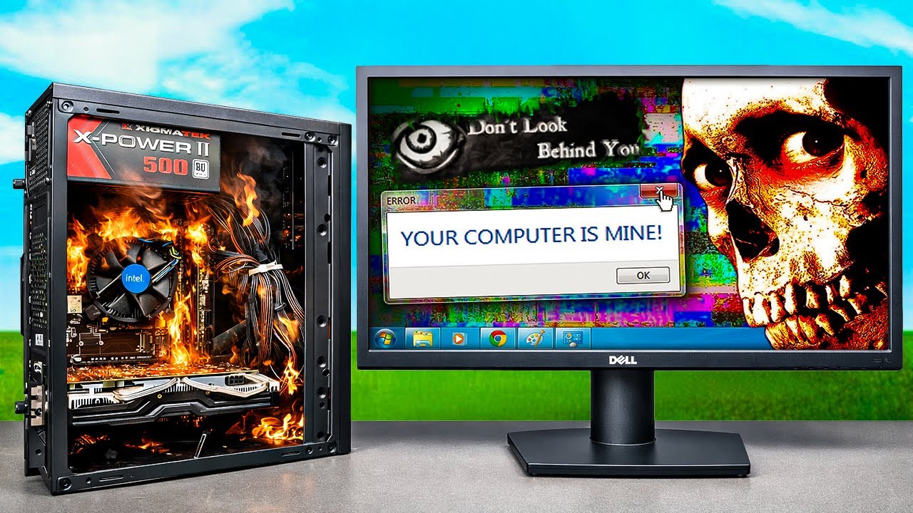 I Bought a $50 Gaming PC Full of Very Dangerous Viruses!