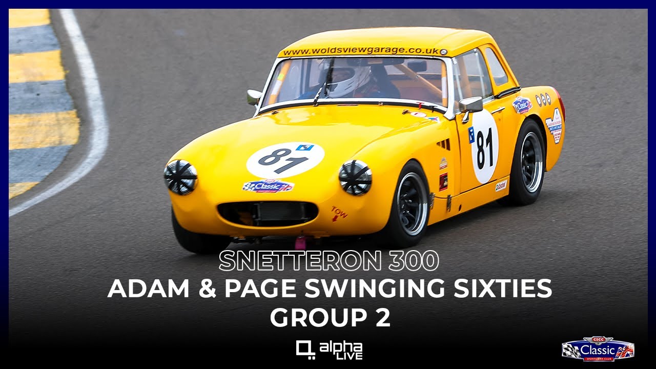 Snetterton 300 April 2022: Adams & Page Swinging Sixties Group 2