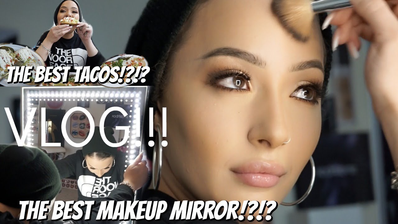 LIGHTS, MIRRORS, TACOS!!! VLOG +HUGE GLAMCOR GIVEAWAY *Closed*Nura Afia