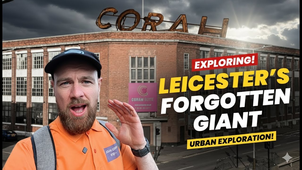 Leicester’s Forgotten CORAH Building | From City’s Pride to Abandoned Giant