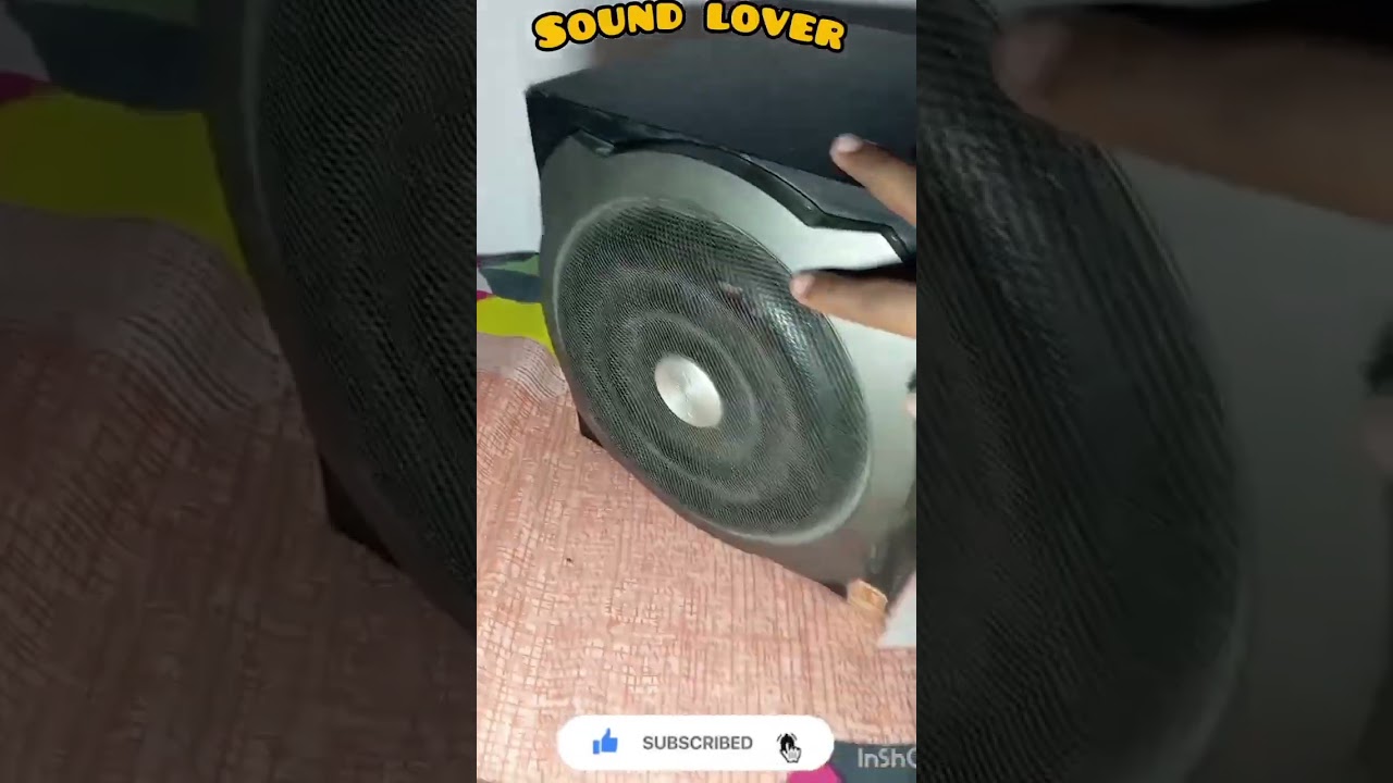 F&D-A510 Home theater 2.1 | 6.5 Inch 30 Watt Subwoofer | F&D Home Theater Repair | #short#soundlover