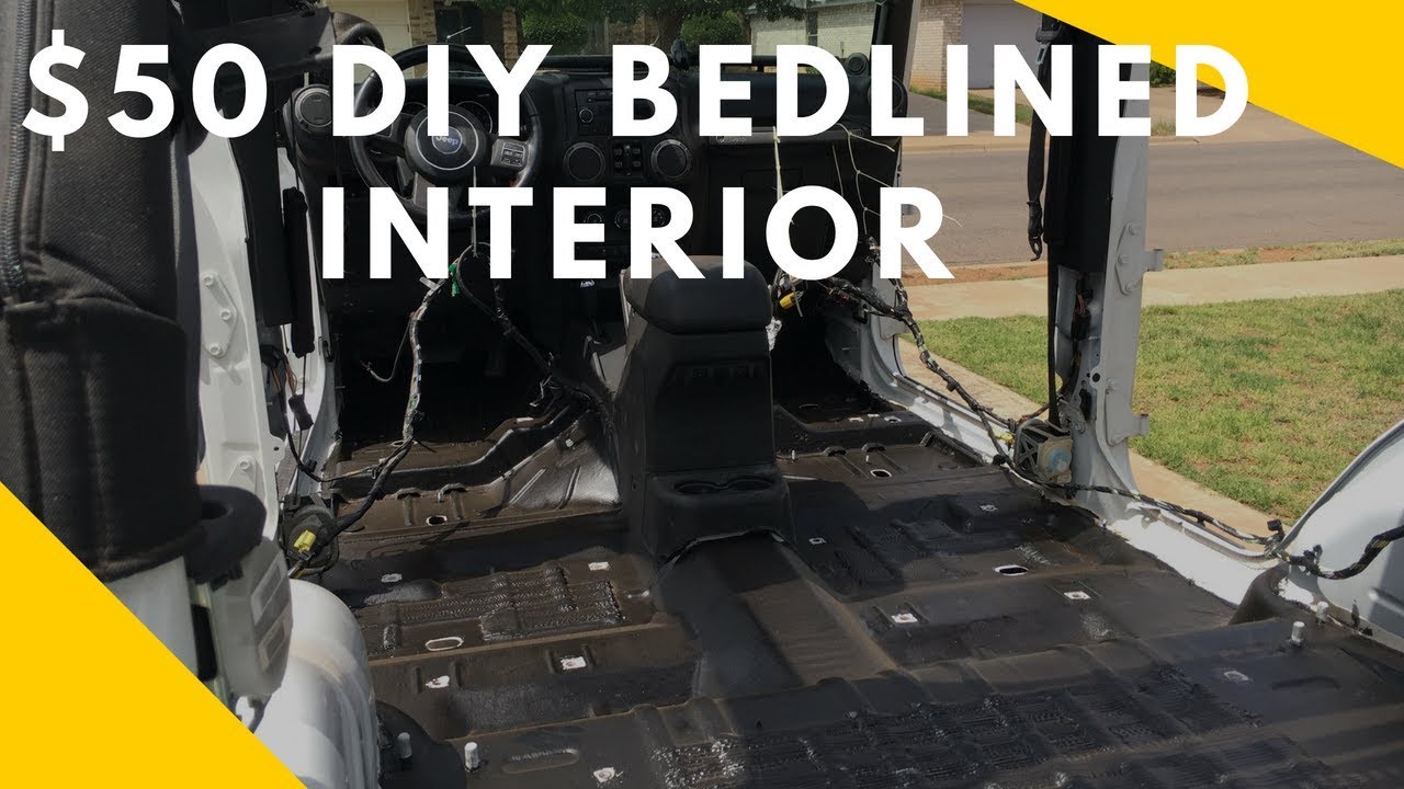 Bed-lining My Jeep's Floor Pan for $50 In My Driveway [Rustoleum Bed-liner]