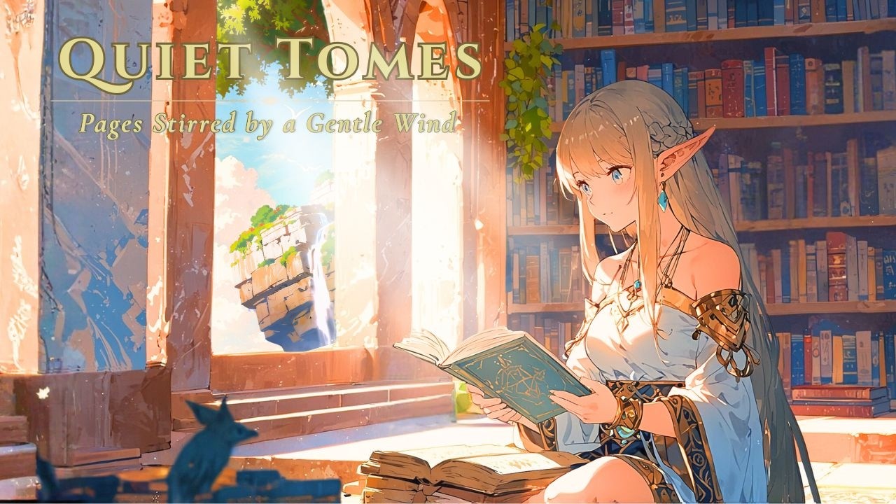 Peaceful Ethnic BGM | Quiet Tomes | Pages Stirred by a Gentle Wind
