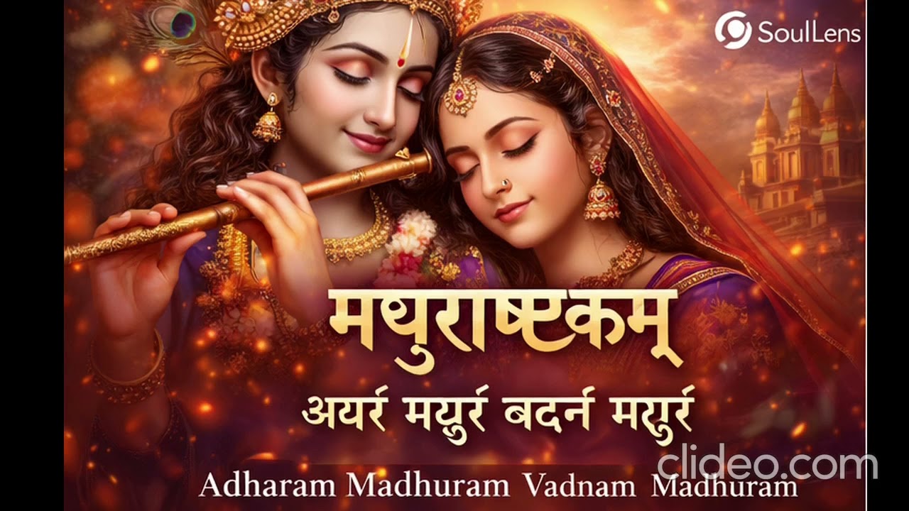Madhurashtakam – Everything About Krishna Is Sweet 💙  SoulLens
