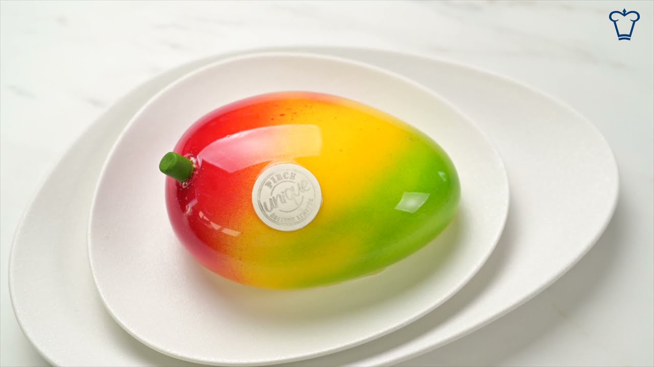 The  Mango (Bakels Crystal Glaze) - Pastry recipe