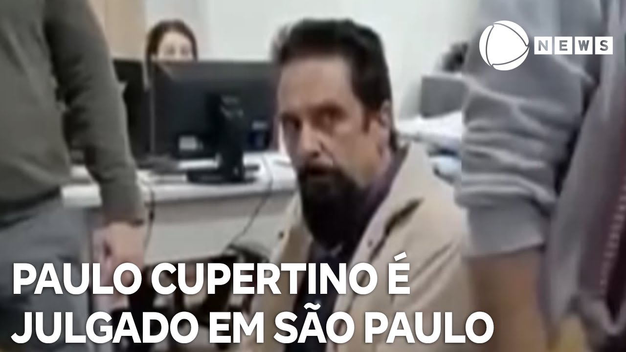 Paulo Cupertino é julgado em São Paulo