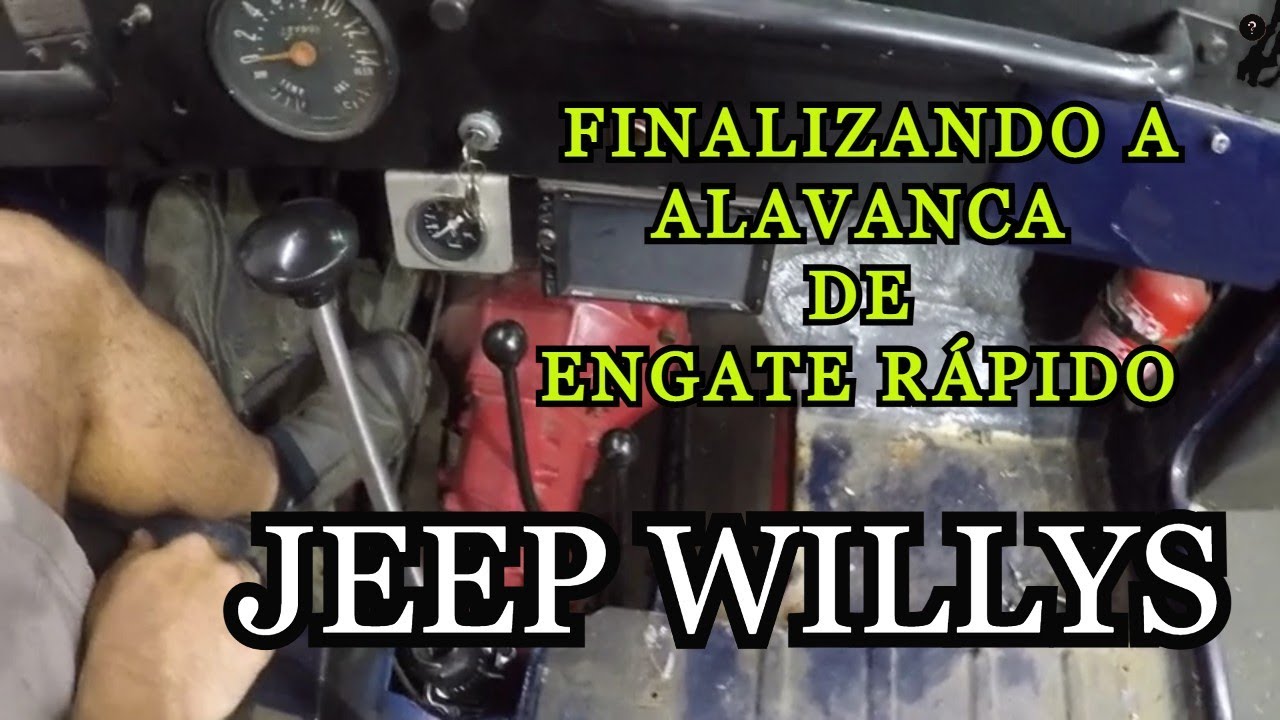 FINALIZANDO A ALAVANCA DE ENGATE RÁPIDO