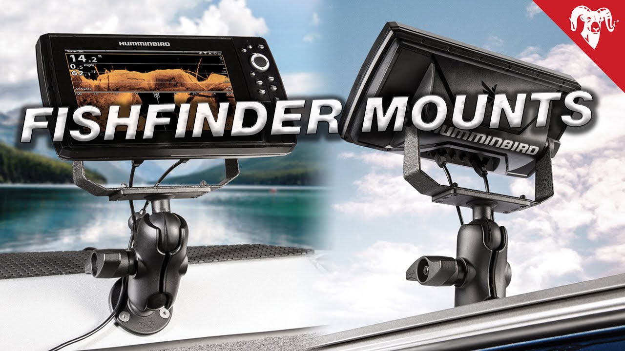 RAM&reg; Drill-Down Ball Mount for Humminbird Helix 8-15, Solix & Apex