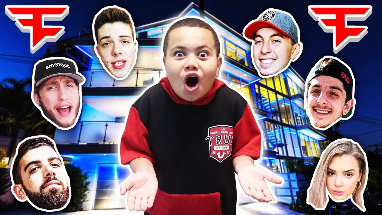MY LITTLE BROTHER ASKS FAZE CLAN IF HE CAN JOIN FAZE!! AND THEY SAID THIS... KAYLEN MEETS FAZE CLAN