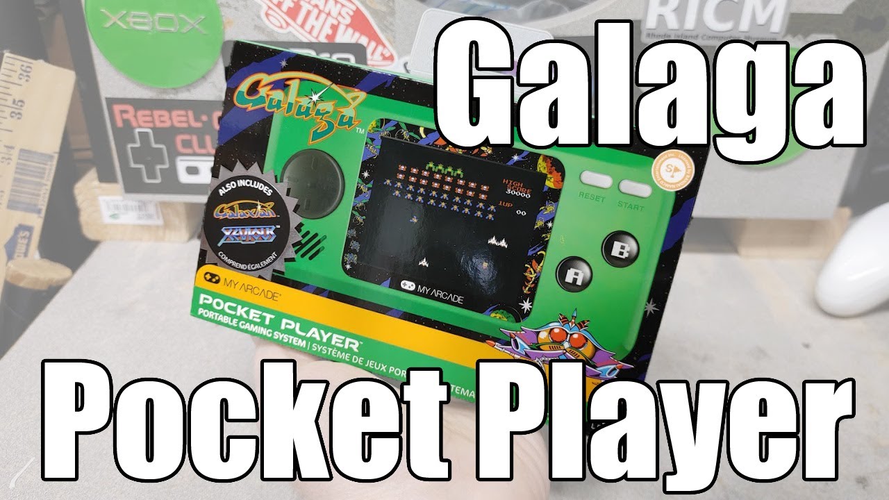 Galaga Pocket Player by My Arcade