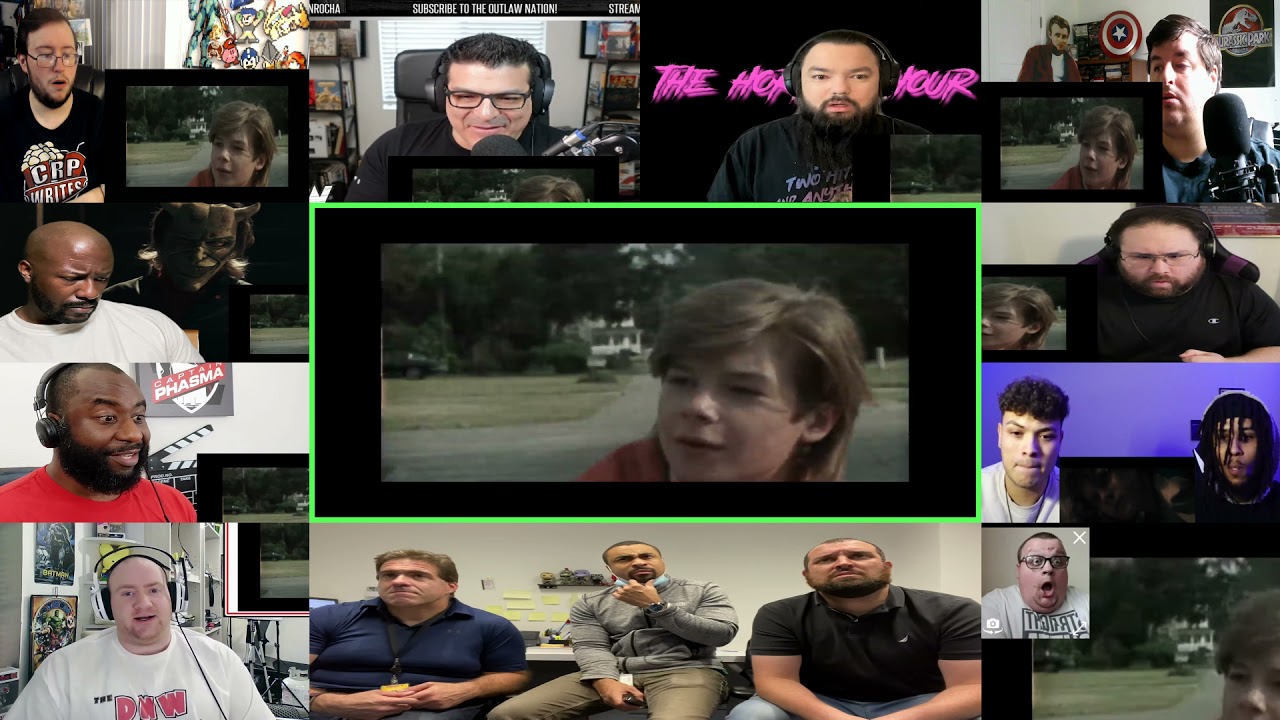 The Black Phone Official Trailer Reaction Mashup