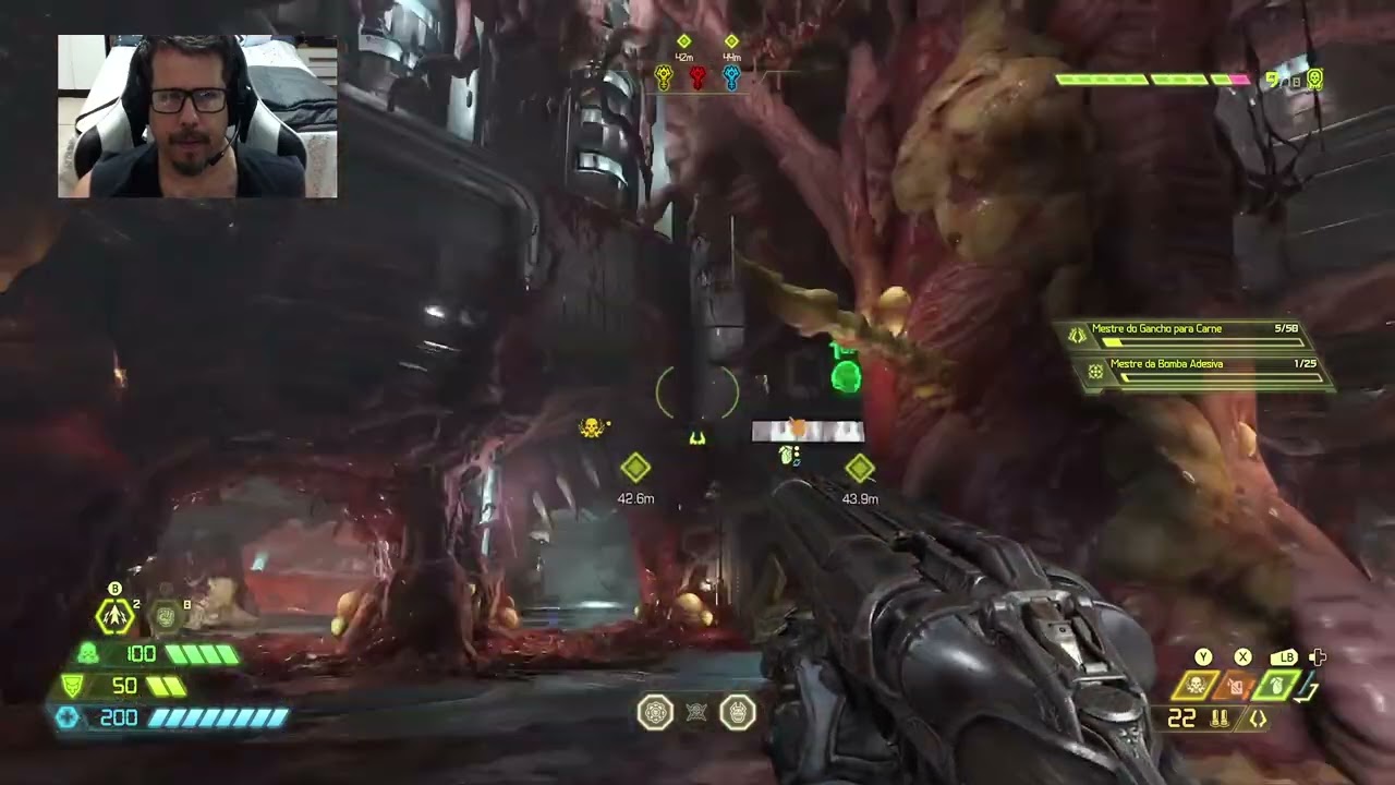 🔥 DOOM Eternal Parte 7 – Inferno Cada Vez Mais Brutal! | MAXIMUSBR