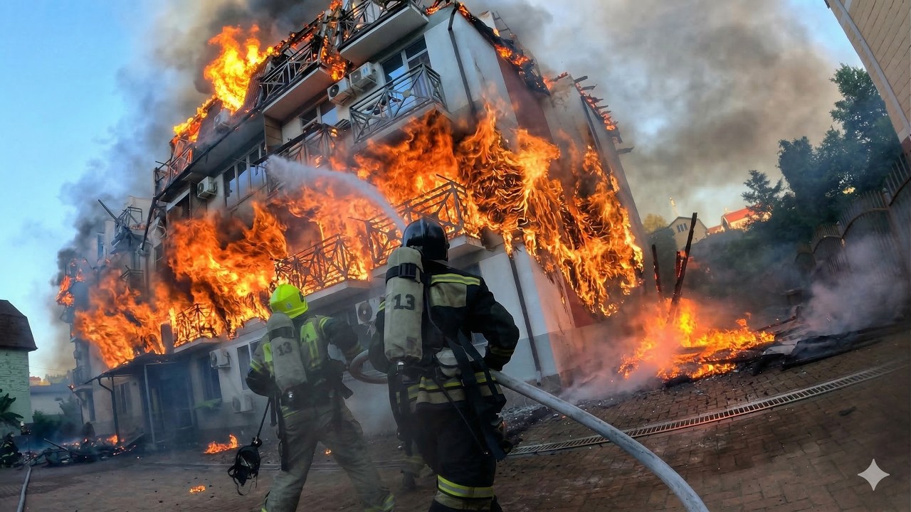 20 Insane Firefighter Moments Caught on Helmet Cam | Firefighter Helmet Cam POV