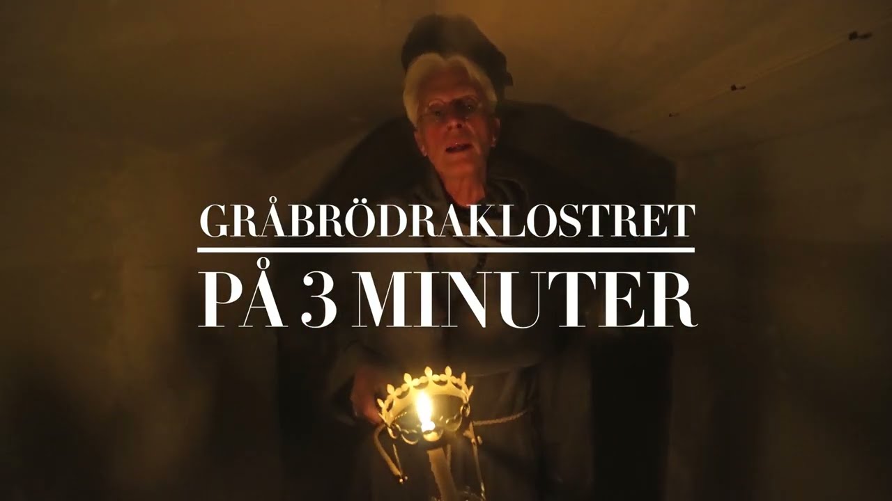 Klostergångarna på Riddarholmen - broder Gustaf visar runt
