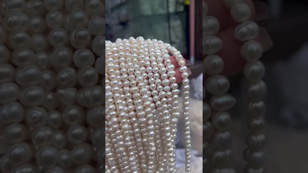 Cheap freshwater pearls strands wholesale natural pearl wholesale freshwater pearls jewelry #pearl