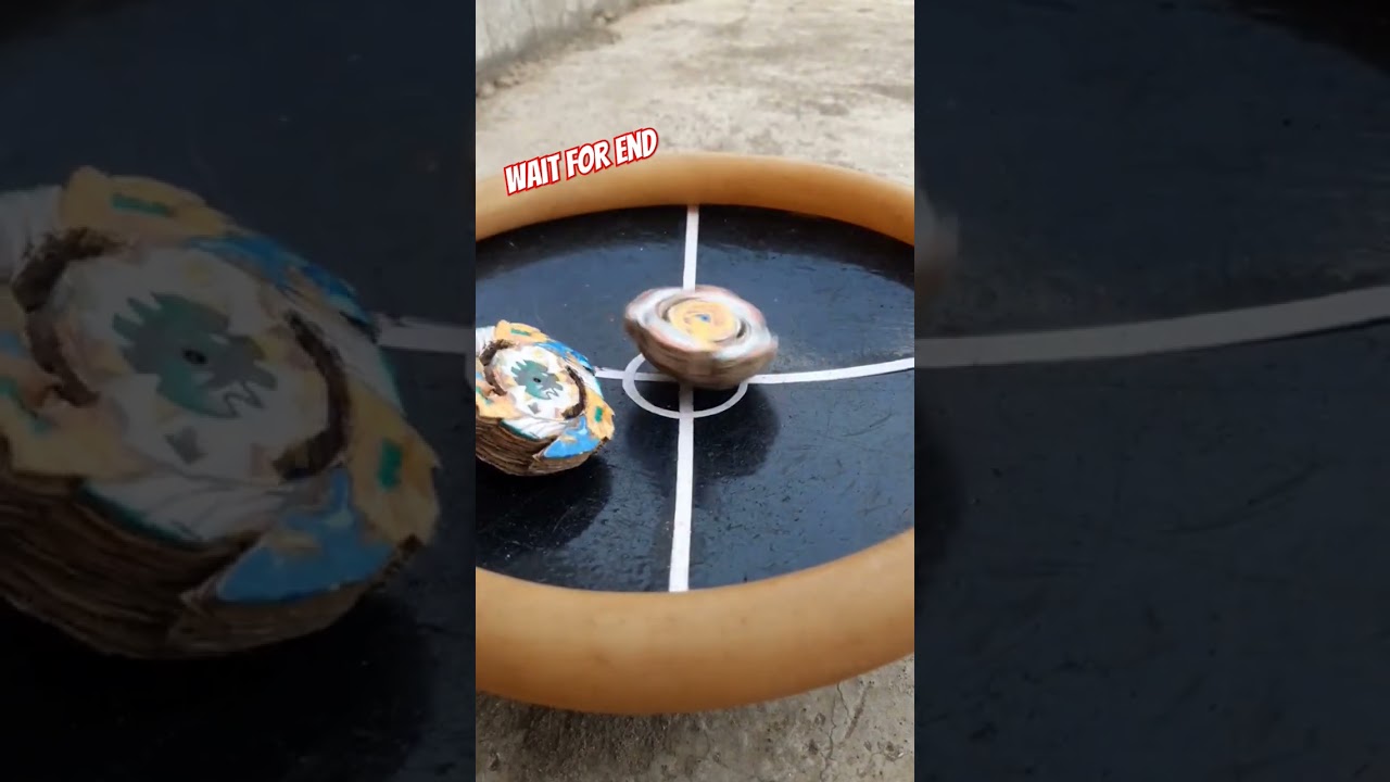 Geist Fafnir vs Z Achilles cardboard Beyblade #shorts #beyblade