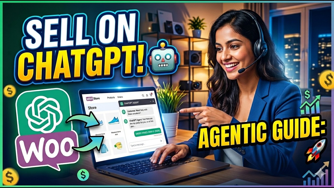How to Sell on ChatGPT with WooCommerce 🤖💰 Agentic AI Guide 2026