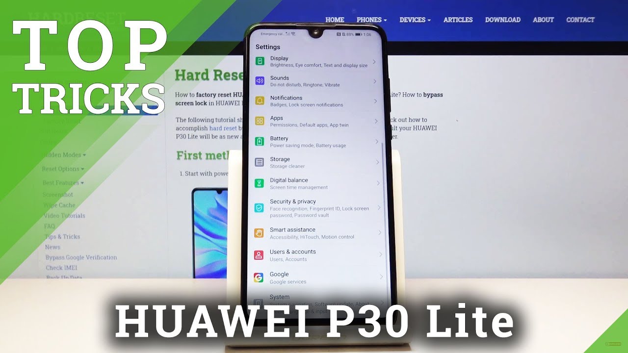 Лучшие трюки и советы для Huawei P30 Lite – Расширенные инструменты / Хаки Huawei