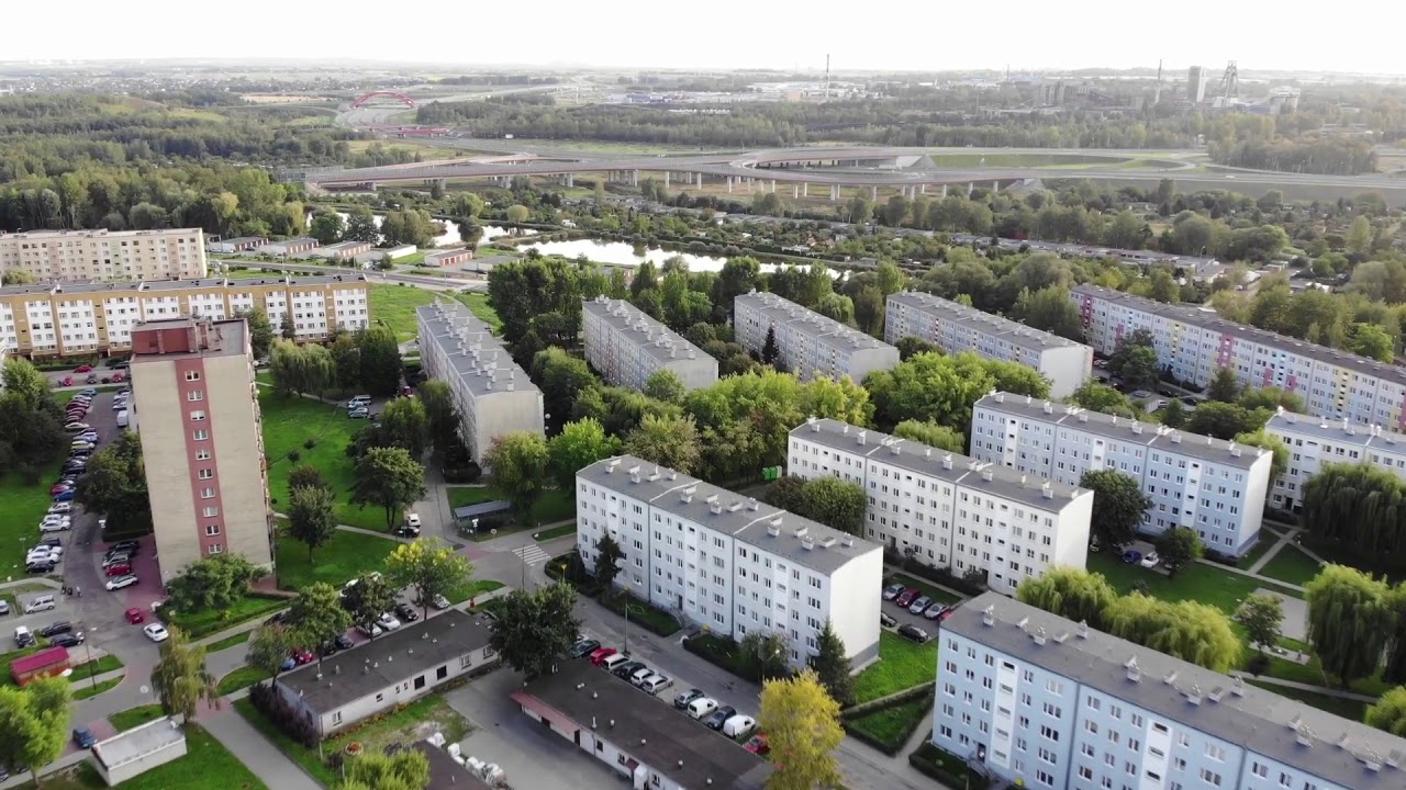 Sosnica z lotu ptaka wrzesień 2019