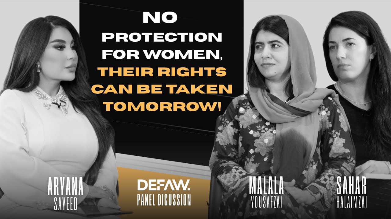 Malala Yousafzai & Sahar Halaimzai | Discussion on Gender Apartheid in Afghanistan