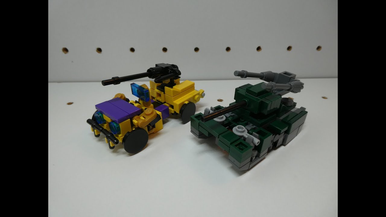 Lego Transformers: G1 Brawl and Swindle (Combaticons part 1)