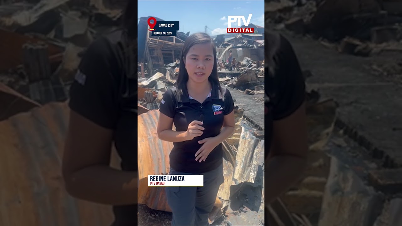 #UlatOnTheSpot | Apektadong kabahayan sa sunog sa Davao City, umabot na sa mahigit 1,000