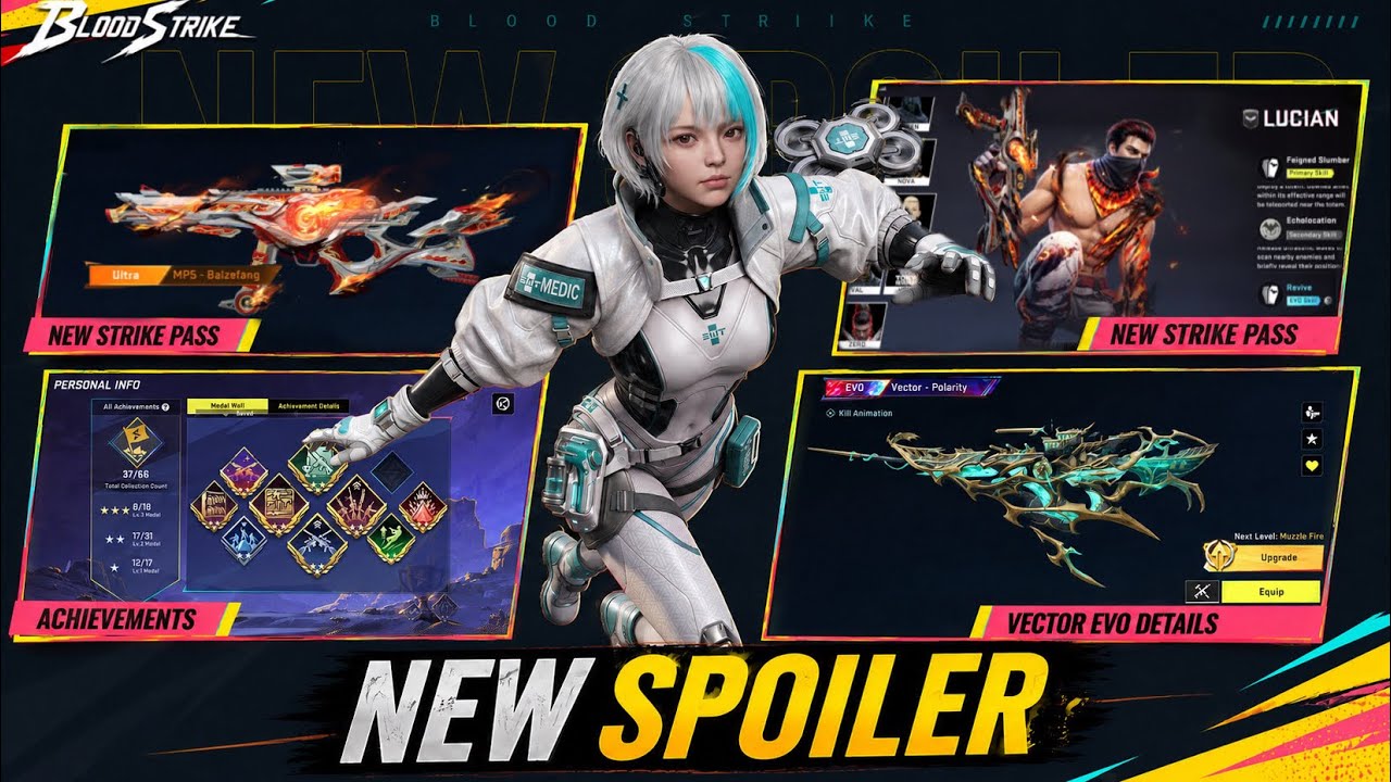 BLOOD STRIKE | New Spoiler | The next Strike Pass season & Evo Skin Vector Details 