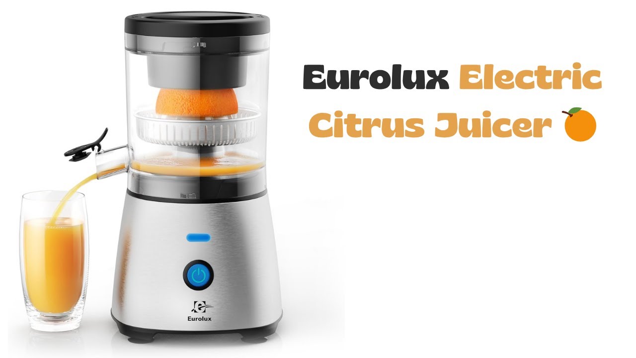 Eurolux Electric Citrus Juicer Review 🍊 | Powerful Hands-Free Juicing for Oranges, Lemons & Limes!
