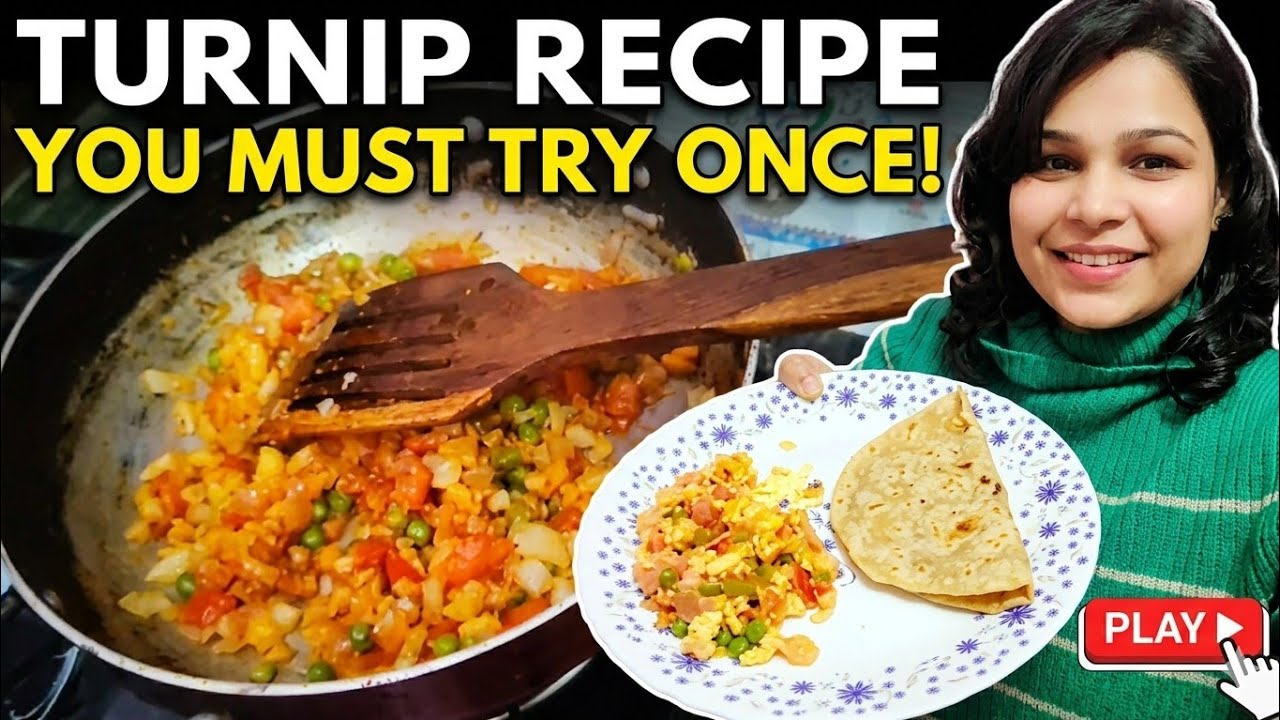 Aisi Shalgam Sabzi Kabhi Nahi Khayi Hogi!🔥| Easy & Tasty Turnip Recipe|Ghar Ki Rasoi #ShalgamRecipe 