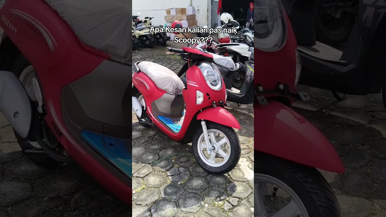 SCOOPY REMOTE WARNA FAVORIT RED