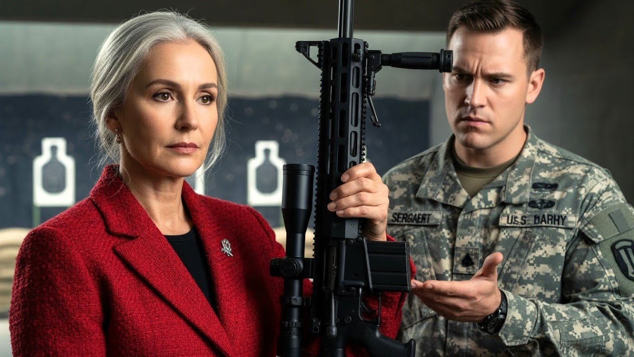 Generał minął jej karabin M82 .50 — zamarł, dostrzegając symbol legendarnej snajperki