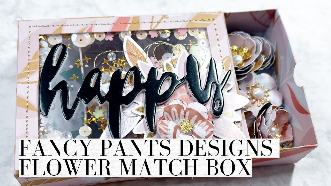 Fancy Pants Designs - Paislees & Petals MATCH BOX 💖
