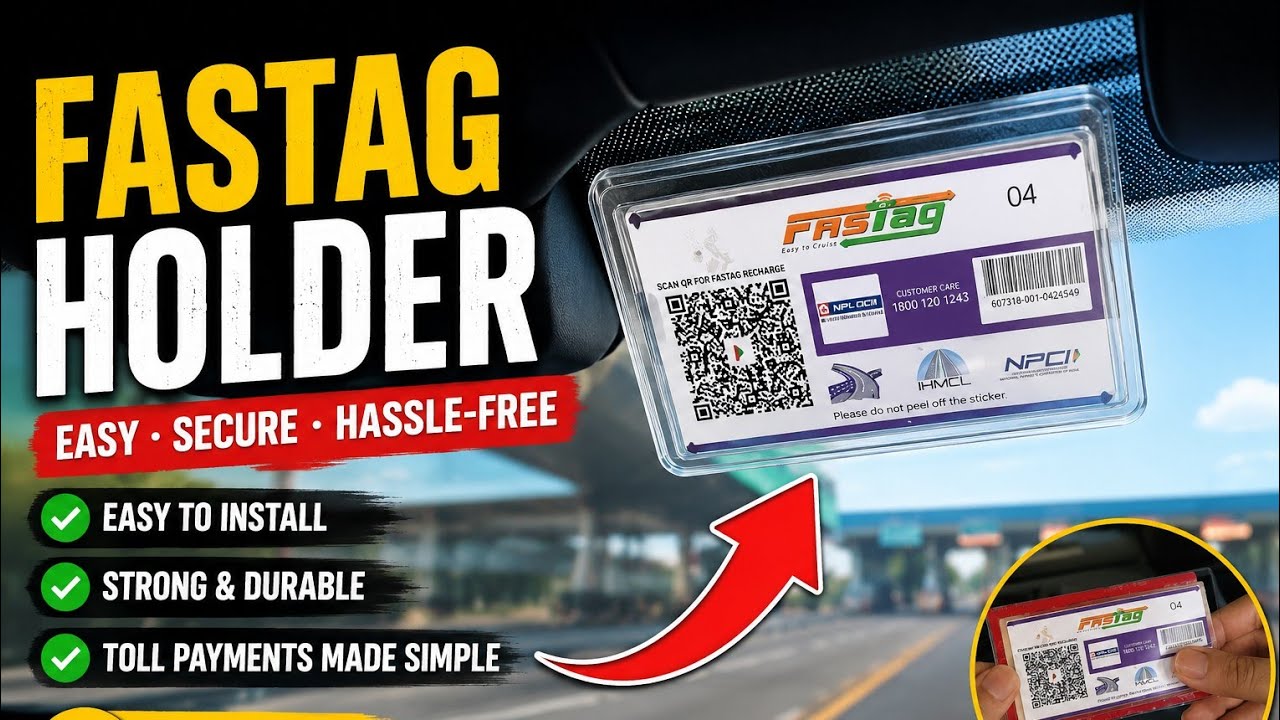 Car Fastag Holder