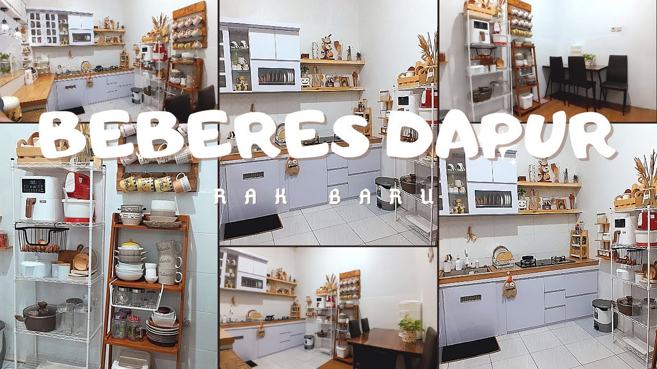 BEBERES DAPUR | Rak Baru buat dapur minimalis | @rumahsederhanasaja