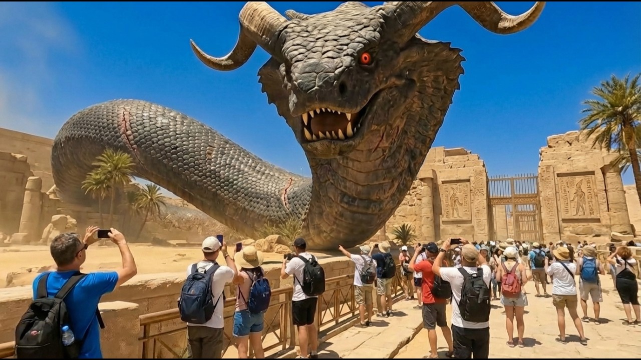 🔥I Entered a REAL Egyptian Prehistoric Giant Monster Park | REAL Dinosaur Zoo | Jurassic Park