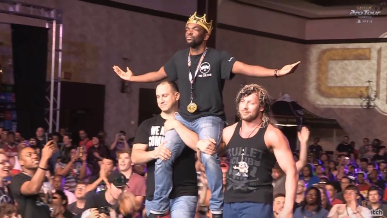 SFV CEO 2017 Smug entrance ft Alex Jebailey and Kenny Omega