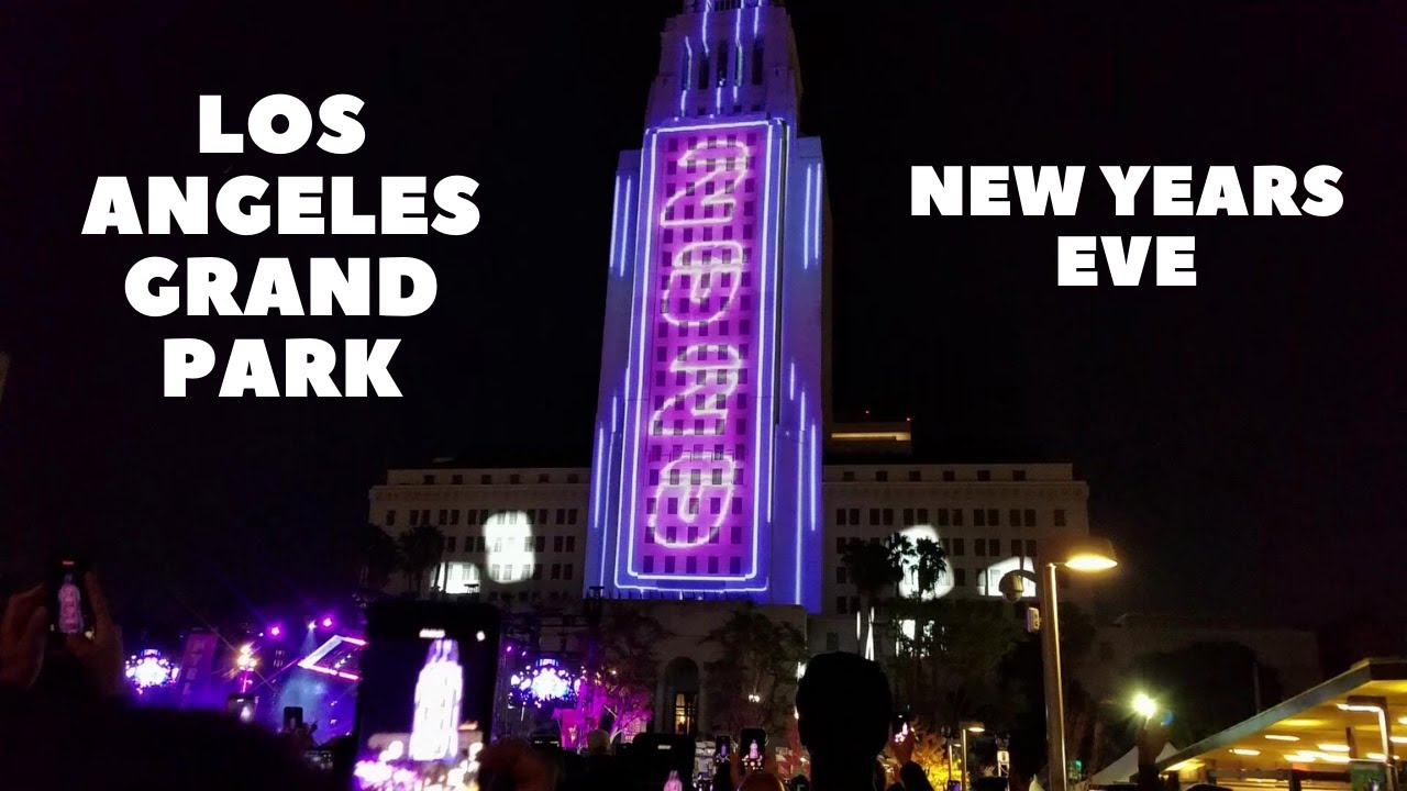 New Years Eve At Los Angeles Grand Park