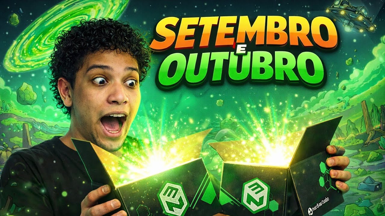 NERD AO CUBO DE OUTUBRO E DE SETEMBRO 2025