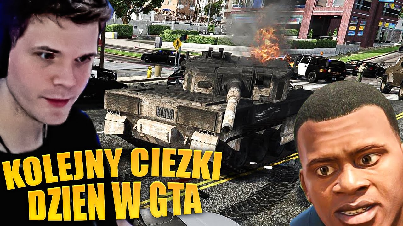 GUCIO I GTA V - CHAOS MOD I KOLEJNY CIEŻKI DZIEŃ W GTA... | NAJLEPSZE MOMENTY STRIMA #675