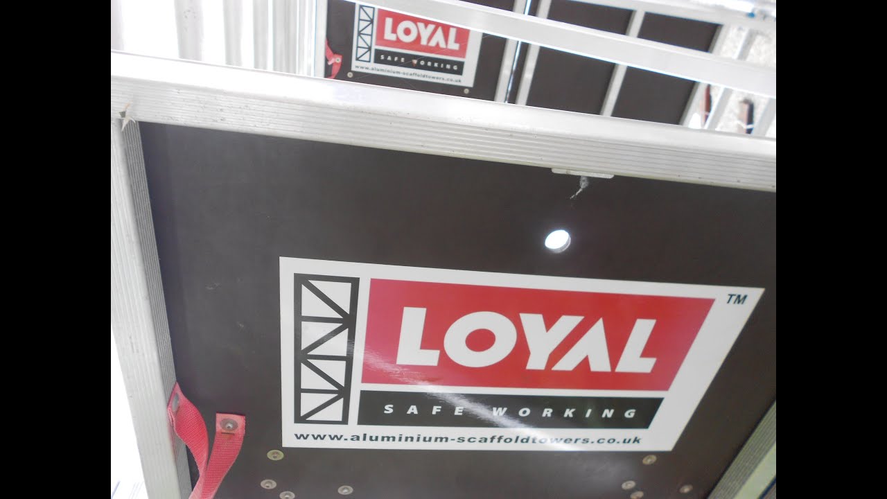 Loyal Super DIY 7 Aluminium Scaffold Tower (Part 1) I'm not trying to sell you one!  Buyers review.