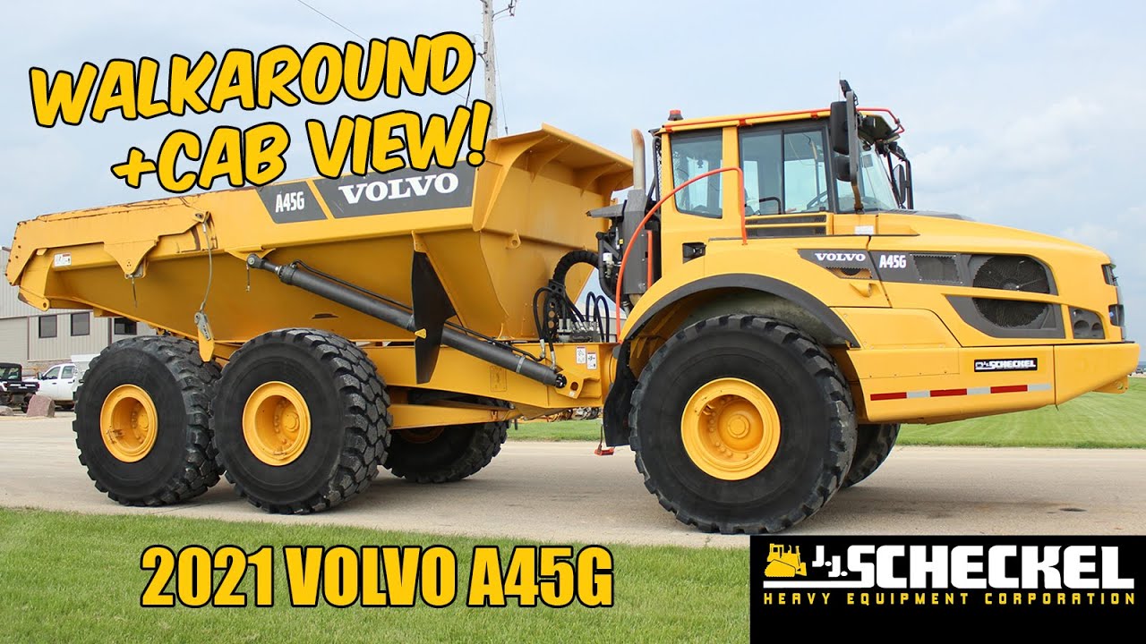 2021 Volvo A45G, Walkaround