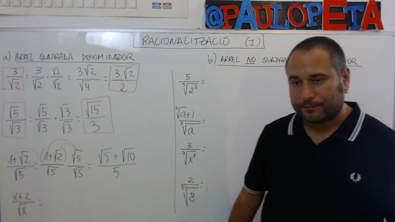 Racionalització de radicals (I)
