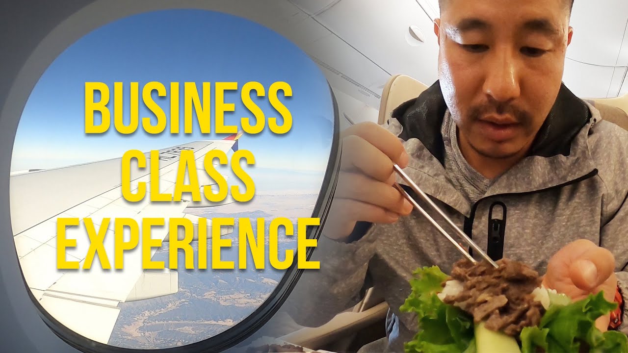 Flying Asiana Airlines BUSINESS CLASS, LAX to Seoul Incheon Korea (Star Alliance Lounge Review)