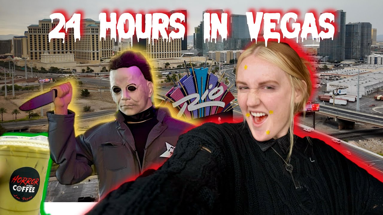 24 Hours in Las Vegas | 80s Cafe, Horror Coffee, Movie Parody Musical